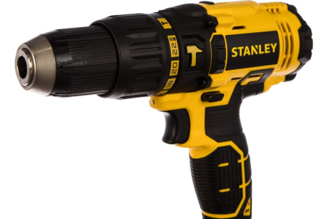 Купить Дрель аккумуляторная STANLEY SCH 201 D2K ударная кейс Li-ion 18V 2.0Ah фото №3