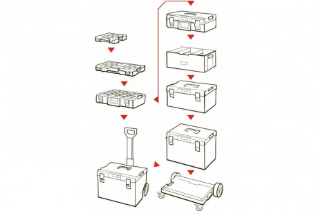 Купить Ящик для инструментов QBRICK SYSTEM ONE BOX PLUS 576x359x237 мм фото №2