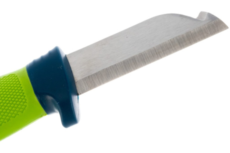 Купить Нож монтажника с чехлом, обрезиненная рукоятка, 190 мм СИБРТЕХ 79012 фото №3