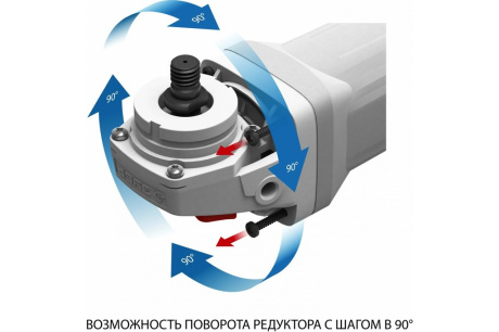 Купить УШМ (болгарка) ЗУБР УШМ-125-1100 ТМ3 фото №6