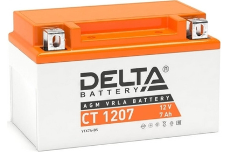 Купить Аккумулятор свинцовый 12V 7 Ah CT1207   DELTA фото №1