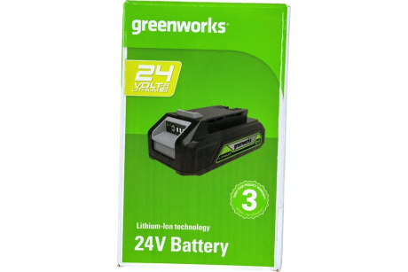 Купить Аккумуляторная батарея GREENWORKS G24B2 24 V  2/Ah фото №6